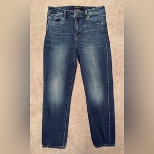 Liverpool Dark Blue Straight Leg Jeans
